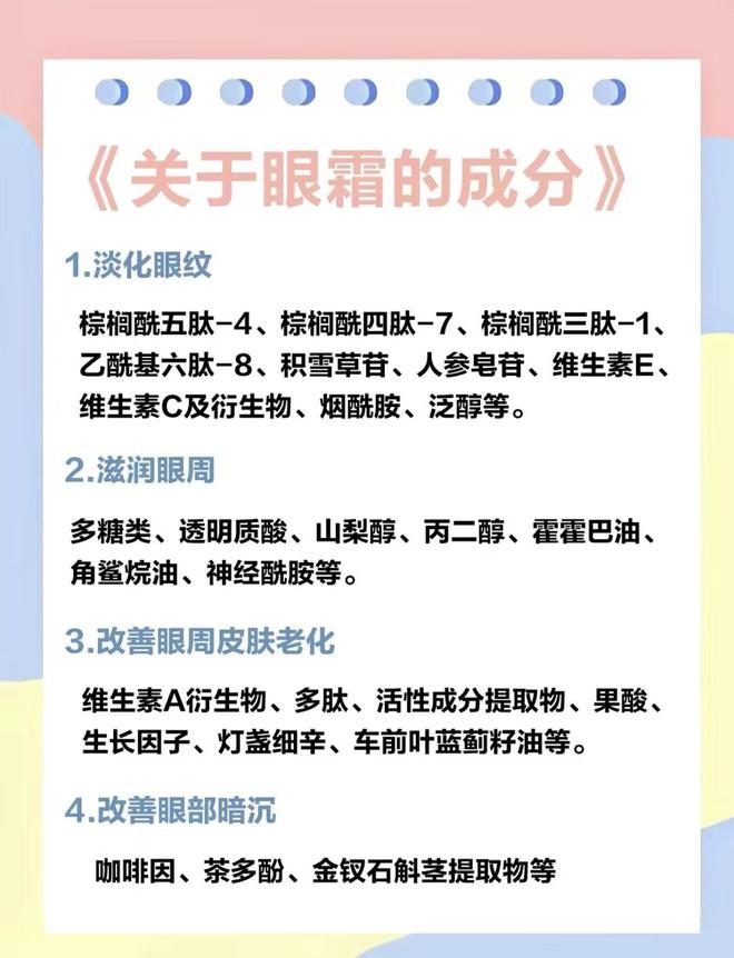 牌子好？高口碑眼霜测评分享亲测盘点OG真人25岁男士眼霜去眼袋哪个(图4)